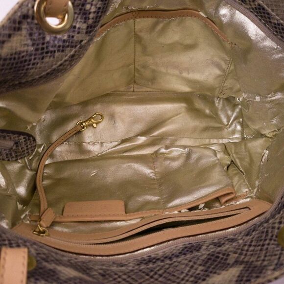 Michael Kors Jet Set Tote Python Print - Picture 4 of 6